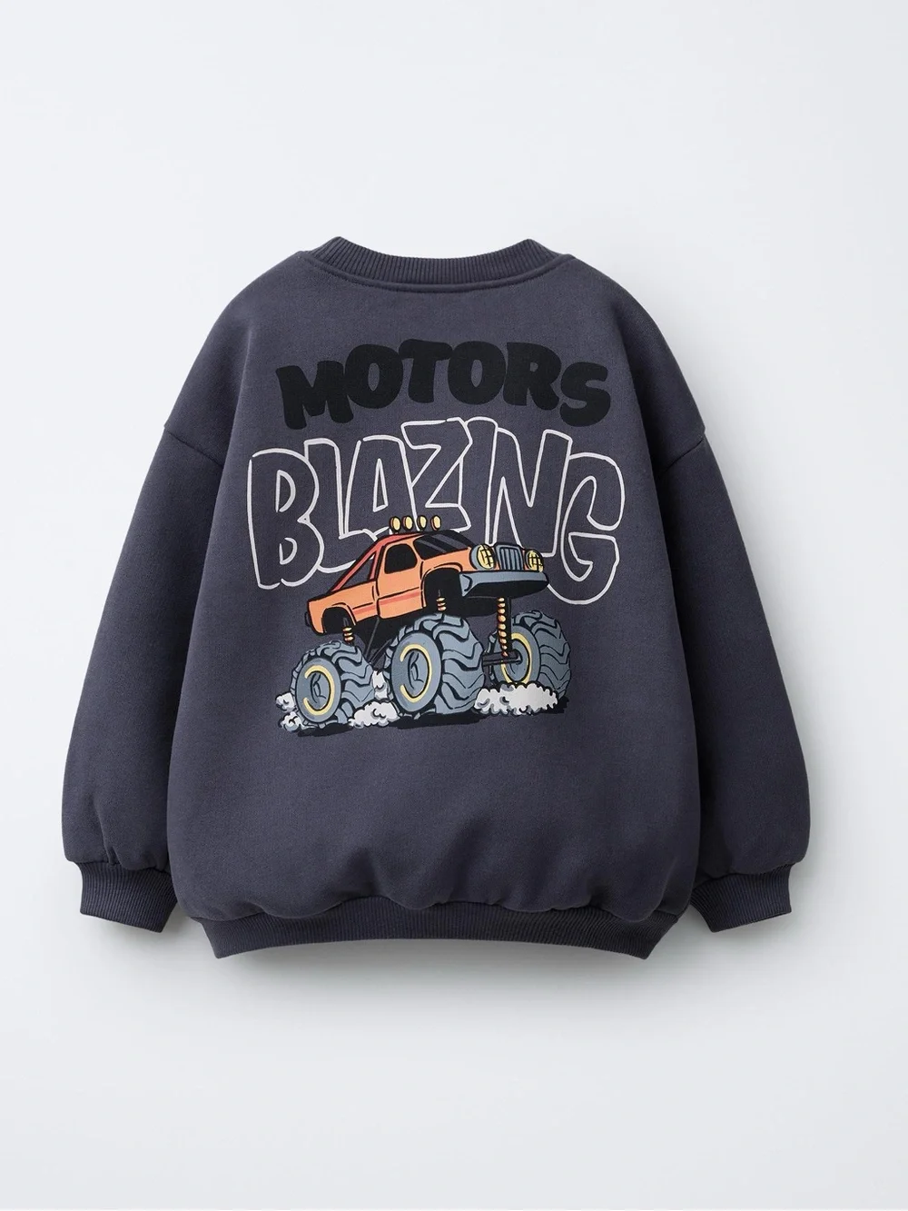 Zara Monster Truck Sweatshirt EUC